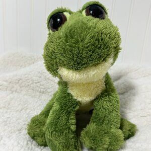 Aurora Dreamy Eyes Fantabulous Frog Plush 🐸 Soft Green Stuffed Animal